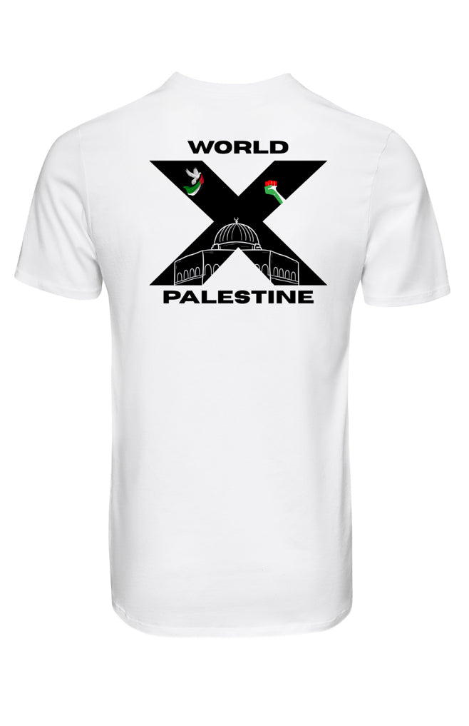 T-Shirt World Palestine Noir ou Blanc